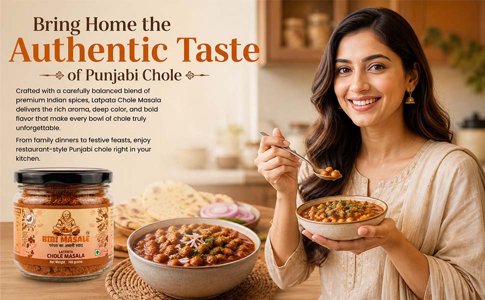 Latpata Chole Masala